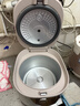 美的（Midea）低糖电饭煲 4升0涂层电饭锅家用智能米汤分离沥米饭煲316L不锈钢3-8人多功能微压蒸柴火饭锅4E62LS 实拍图