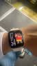 Apple/苹果 Watch S11 智能手表GPS+蜂窝款46毫米玫瑰金色铝金属表壳淡桃粉色运动型表带M/L MFDH4CH/B 实拍图