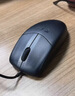 双飞燕（A4TECH）OP-520NP 大手 对称 有线鼠标 办公鼠标电脑鼠标鼠标ps2接口圆头鼠标圆孔接口  PS2圆口 黑色 有线 实拍图