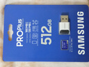 三星（SAMSUNG）512GB TF(MicroSD)内存卡读卡器套装 高速PRO蓝卡 U3A2V30 兼容相机 读速180MB/s写速130MB/s 实拍图