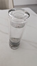 青苹果茶水分离杯350ml 双层玻璃一键开盖泡茶杯 父亲节礼物 实拍图