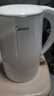 美的（Midea）电热水壶烧水壶1.7L304不锈钢0涂层双层隔热自动断电1500W养生冲奶 MK-SH17M130【价保618】 实拍图