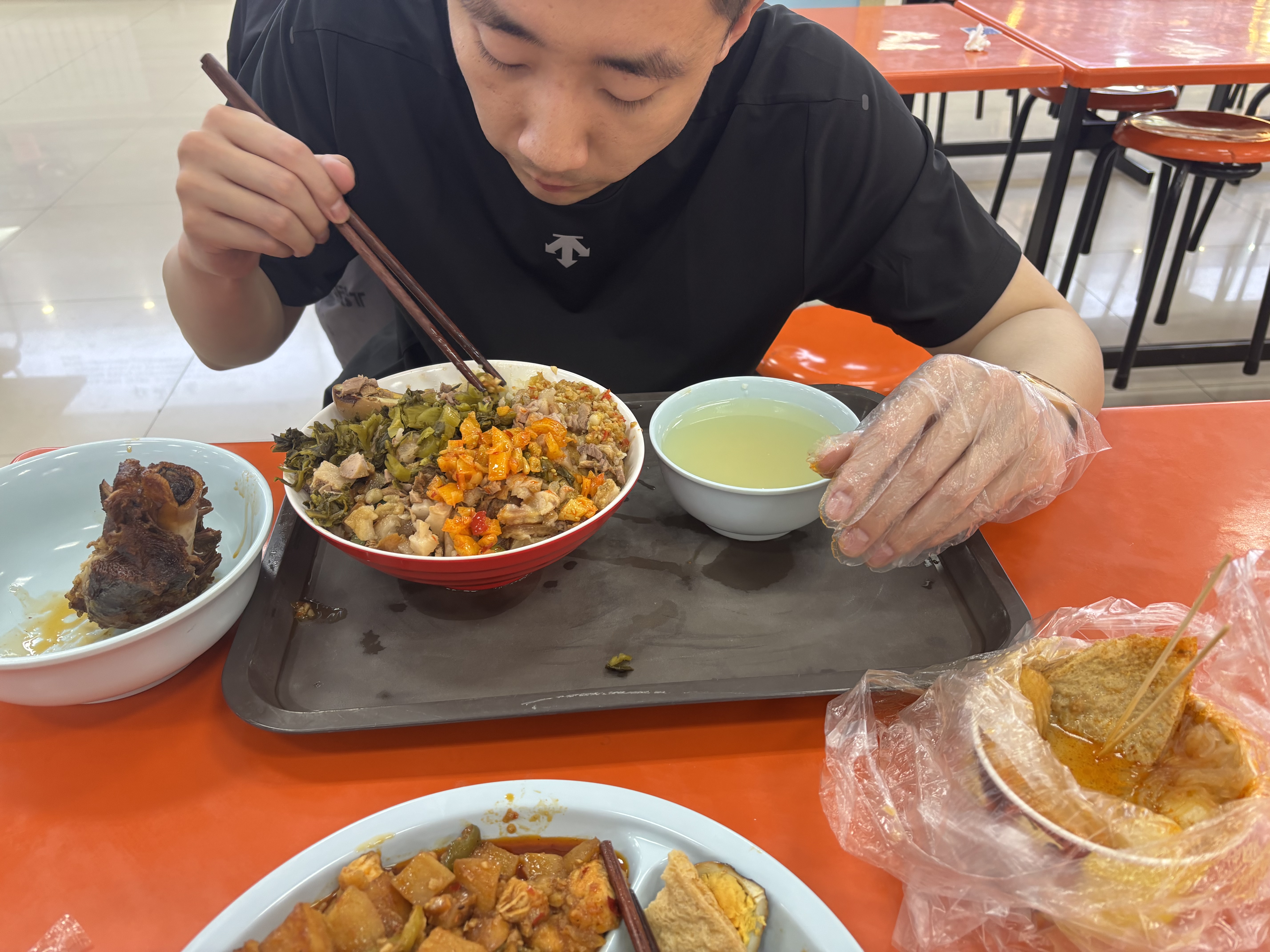 迪桑特（DESCENTE）DESCENTE迪桑特RUNNING系列跑步运动健身男士梭织短裤 BK-黑色 2XL (185/92A) 实拍图
