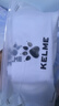 卡尔美（KELME）长筒足球袜防滑纱厚底高筒专业足球比赛训练精英运动袜 白色 M 实拍图