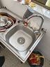 美的（Midea）净水器水龙头过滤器家用自来水滤水器直饮前置过滤器厨房卫生间通用除水垢除余氯双出水可清洗滤芯 一机一芯【可清洗滤芯】 实拍图