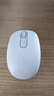 罗技（Logitech）M196 无线蓝牙鼠标 办公鼠标 笔记本商务办公家用 小巧便携 对称手型 珍珠白 实拍图