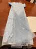 迪士尼艾爱莎公主裙子女童2026新款儿童夏季演出服新中式旗袍汉服连衣裙 实拍图