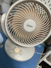美的（Midea）空气循环扇电风扇台扇 桌面台式办公室宿舍小风扇 小型迷你排气扇空调扇 宿舍卧室床上用轻音节能 【3档循环扇】循环静风 实拍图