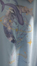 真维斯（Jeanswest）冰丝t恤男短袖夏季冰感运动速干衣服青年男士丝光棉宽松大码半袖 浅蓝色(大银河鲸) XL (180) (不起球不掉色) 实拍图