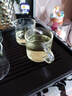 宣室堂泡茶壶家用茶壶新款飘逸杯耐热玻璃内胆泡茶杯一键茶水分离杯茶具 650ML+4杯+茶盘650ml 实拍图