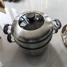 苏泊尔易存储304不锈钢双层复底28cm蒸锅高拱盖汤锅蒸笼SZ28B2 实拍图