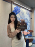 viney【陈妍希同款】包包女包牛皮斜挎包剑桥包轻奢生日礼物品牌送女友 实拍图