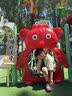 罗蒙男童汉服套装中秋唐装儿童中国风古装国学毕业演出服 绿色120 实拍图