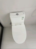 九牧（JOMOO）马桶 家用虹吸式马桶大冲力节水坐便器 防臭瞬冲 易洁抗菌马桶 行业爆款-升级无棱内壁11370-400坑 实拍图