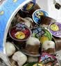 甜甜乐星球杯巧克力杯礼盒儿童儿时休闲零食巧克力可可脂饼干零食 星球杯1000g(20g*50杯）*1桶 实拍图