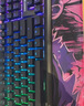 CHERRY樱桃MX1.1黑曜极光 机械键盘87键 游戏键盘 悬浮式无钢结构 有线键盘RGB灯效 黑色茶轴 实拍图