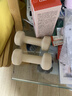 Keep哑铃男女健身家用彩色浸塑环保手铃亚铃肌肉训练墨灰色5kg*2 实拍图