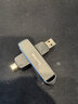 闪迪（SanDisk）256GB USB3.2 Type-C 双接口 DDE1高速固态U盘 读1000MB/s 写900MB/s 兼容手机电脑大容量金属优盘 实拍图