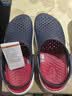 卡骆驰（CROCS）舒乐洞洞鞋沙滩鞋男鞋包头女鞋拖鞋|209964 深蓝色-410 40 (250mm) 实拍图