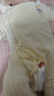 贝瑞加（Babyprints）婴儿连体衣2件装新生儿纯棉内衣长袖四季爬服宝宝哈衣薄款 粉黄59 实拍图