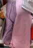 红豆居家睡衣女夏季纯棉休闲短袖短裤女士睡衣可外穿家居服香芋紫165/88A 实拍图