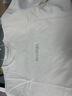 杰克·琼斯（JACK&JONES）26年男装春夏季重磅棉宽松复古哥特字母发泡印情侣短袖T恤男小众 乳白色A05 常规 L 180 实拍图