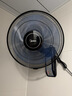 美的（Midea）【五叶飓风】工业遥控壁扇/挂壁式商居两用金属扇120°广角摇头定时电风扇工厂通风吊扇 FW40-11AR 实拍图