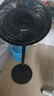 美的（Midea）【超级单品】七叶轻音立式电风扇家用柔风落地扇台式桌面小型风扇大风量节能摇头宿舍电扇 SAF30AB 实拍图