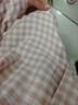 MUJI[自营限定款]女士无侧缝 双层纱织睡衣 纯棉家居服 浅粉红色 M 实拍图