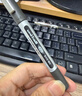 uni三菱【热门商品】 uni-ball EYE黑色中性笔0.38黑笔签字笔商务直液式走珠笔学生水性笔 UB-150 1支 实拍图