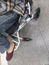 凯莱宝轮椅折叠老人超轻便旅行便携式手动铝合金手推车可上飞机残疾康复 1超轻出行款+折叠小巧易携带+95%铝材 实拍图