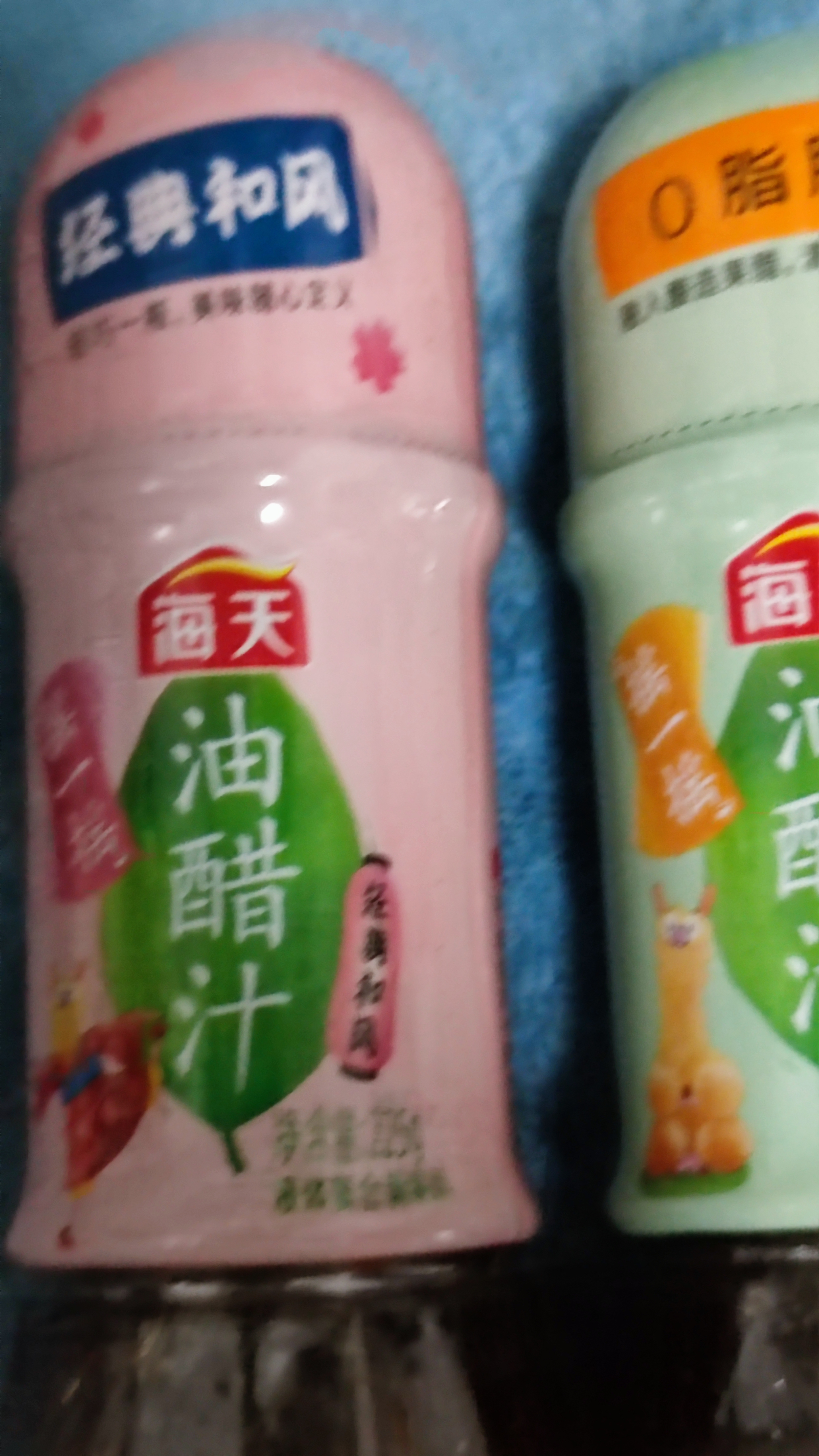 海天 油醋汁 0脂肪 凉拌汁沙拉汁 减脂轻食 蔬菜鸡胸肉调味汁225g  实拍图