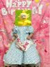 巴拉巴拉女童连衣裙夏装儿童裙子纯棉泡泡袖公主裙甜美碎花裙 蓝色调00488 120 cm 实拍图