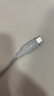 ANKER安克 充电线【MFi认证】苹果iPhone11/12/13/14手机Type-C转Lightning60W快充亲肤数据线 0.9m白 实拍图