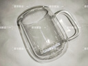 GLASSLOCK水杯双层玻璃杯家用茶杯耐冷热带把手防烫办公室隔热咖啡杯290ml 实拍图