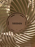 SEEDEN西点空气循环扇家用电风扇卧室循环扇3D摇头循环对流风扇智能语音遥控定时换气扇轻音低噪节能电扇 XD-1827FA【8档风量+台立三用】 实拍图