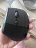 罗技（Logitech）Lift人体工学鼠标 垂直鼠标 小手鼠标 无线蓝牙鼠标 3台设备秒切换 带Logi Bolt接收器 黑色 实拍图