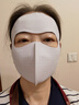 超亚防晒脸基尼男女同款遮全脸口罩轻薄无痕防晒面罩高颜骑行透气灰色 实拍图