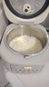 美的（Midea）【价低达播 价保618】电饭煲 3L家用电饭锅 316L不锈钢无涂层煮饭锅 2-3人0涂层煲汤MB-RE387S 实拍图
