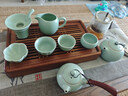 祥业汝窑泡茶壶西施壶功夫茶具开片可养侧把壶大号茶杯汝瓷陶瓷家用 大号西施壶 300ml 实拍图