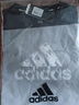 阿迪达斯（adidas）短袖t恤男士夏季跑步健身运动衣快干衣透气男装T恤  黑白 M 实拍图