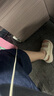 百丽（Belle）便捷魔术贴勃肯鞋女2026夏新商场同款厚底休闲凉鞋F5T2DBL6 米色 34 (220mm) 实拍图
