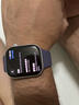 Apple/苹果 Watch S11 智能手表GPS款46毫米银色铝金属表壳雾紫色运动型表带M/L MEVX4CH/B 实拍图