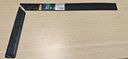得力（deli）不锈钢拐尺钢角尺L型尺木工直角90度尺双面刻度150x300mm 实拍图