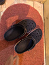 卡骆驰（CROCS）贝雅卡骆班洞洞鞋轻便耐磨一脚蹬休闲鞋女鞋时尚沙滩鞋|205089 深蓝/辣椒红-4CC 40 (250mm) 实拍图