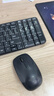 罗技（Logitech）MK106 键鼠套装 有线键鼠套装 办公键鼠套装 电脑键盘 紧凑型 黑色 实拍图