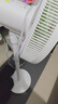 美的（Midea）【幸运草安睡1S】一级能效直流变频声控电风扇家用遥控卧室静音落地扇台式桌面抗菌大风力转页扇 实拍图