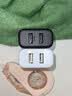 绿联3.4A充电头多口充电器 兼容5V/2A/1A双口USB插座 适用苹果华为小米安卓手机ipad 5V/3.4A双口充电头-黑色 实拍图