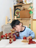 欣格儿童玩具益智男孩生日礼物3-6岁百变拼装磁力枪声光DIY仿真模型 实拍图