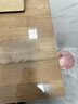 钟爱一生桌垫透明PVC防水防油软玻璃餐桌布茶几垫【2.0足厚】透明60*120cm 实拍图